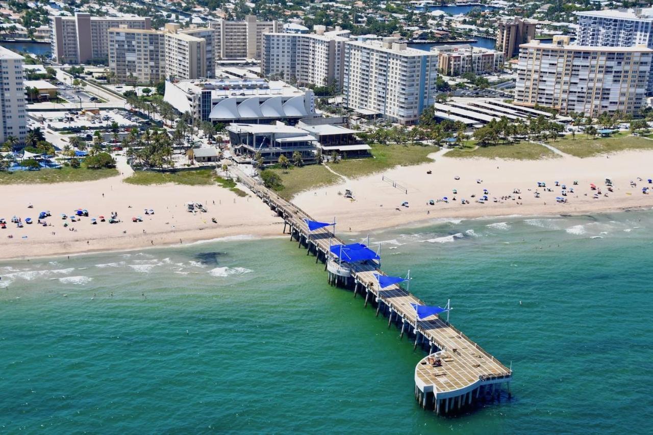 Luxury Private Beach Water-Side Ocean Baby Escape!! Apartamento Pompano Beach Exterior foto